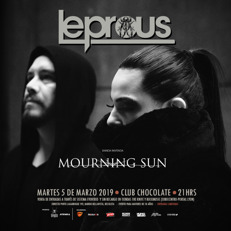 MOURNING SUN anuncia alineación para próximo show con LEPROUS
