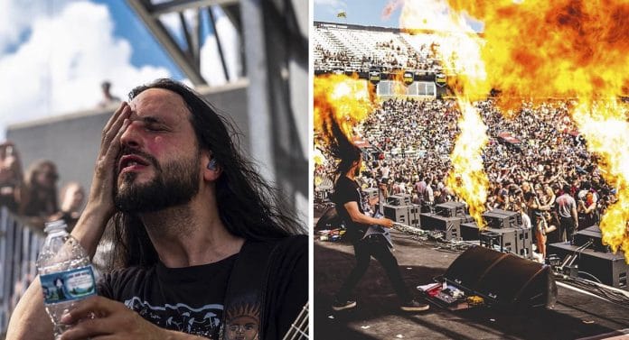 ¡INCIDENTE EN LA PRESENTACIÓN DE “GOJIRA”!