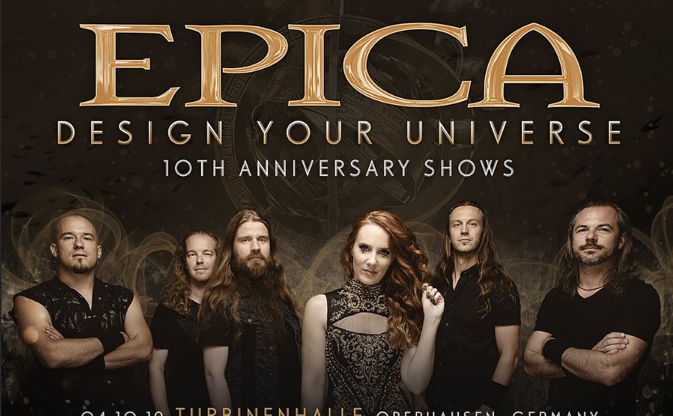 EPICA anuncia Design Your Universe – Gold Edition