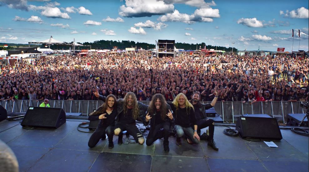 NAILED TO OBSCURITY revela nuevo video en vivo para  ‘The Aberrant Host’