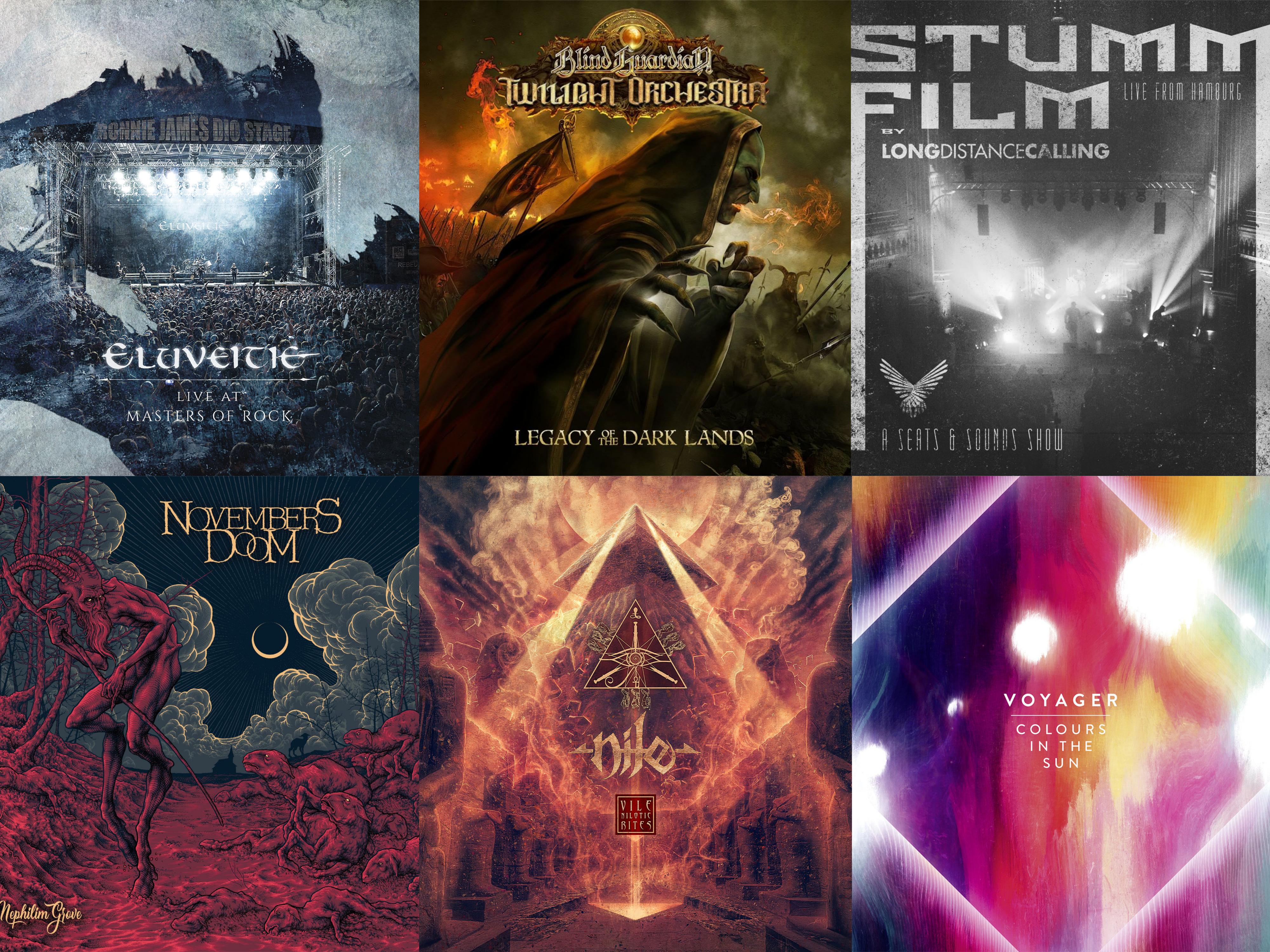 Viernes de Estrenos: BLIND GUARDIAN, NILE, NOVEMBERS DOOM, ELUVEITIE y más
