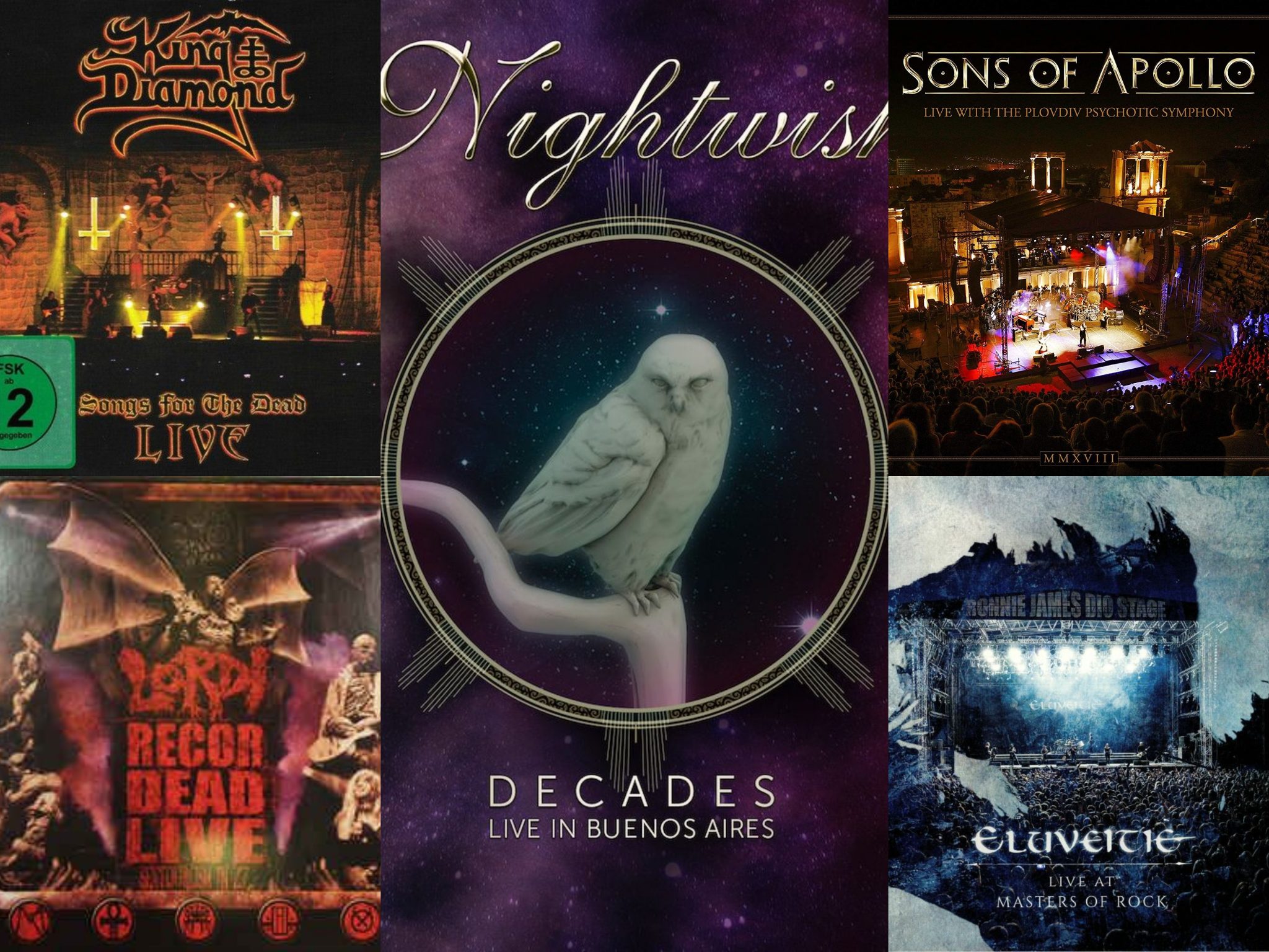 LOS MEJORES DISCOS EN VIVO DE 2019 LOS MEJORES DISCOS EN VIVO DE 2019