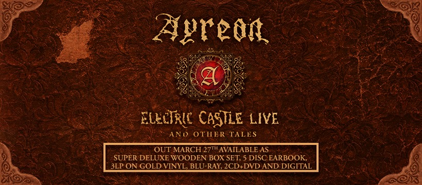 AYREON nos muestra un adelanto de su DVD ‘Electric Castle Live And Other Tales’ AYREON nos muestra un adelanto de su DVD ‘Electric Castle Live And Other Tales’
