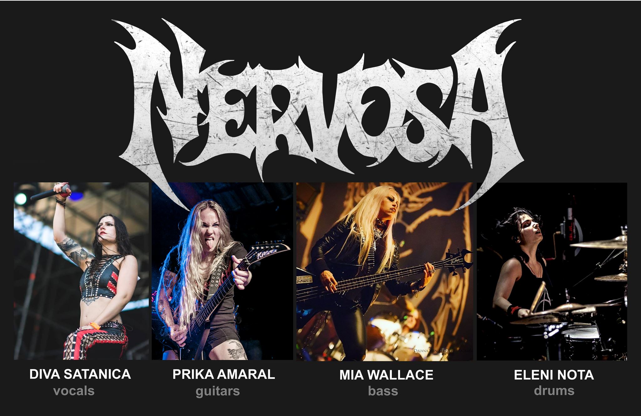NERVOSA nos presenta su nueva formación