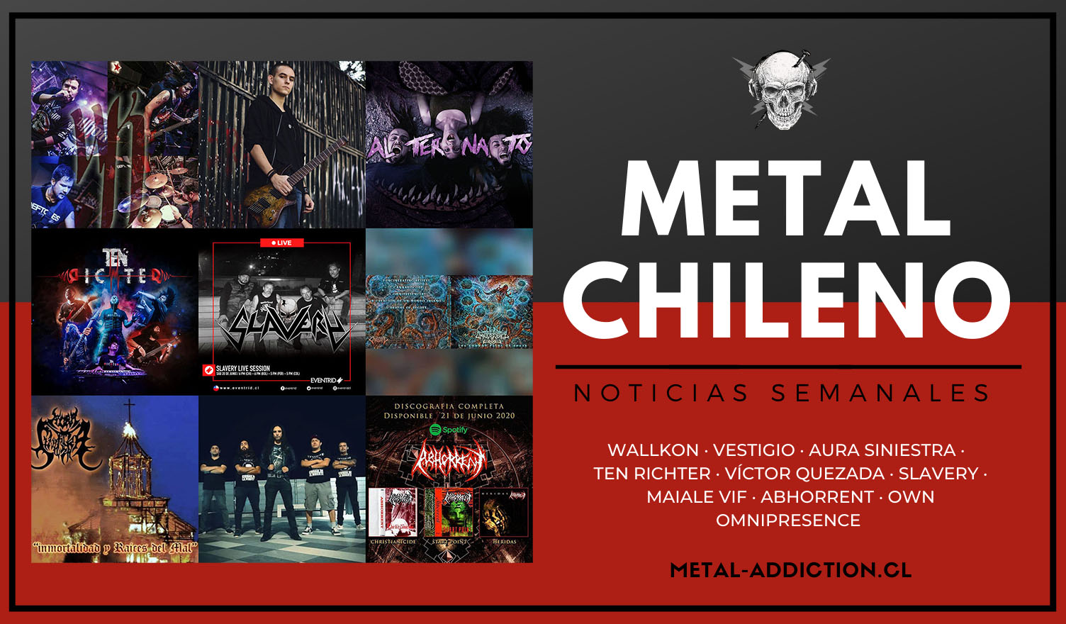 Novedades del METAL CHILENO: Semana 25