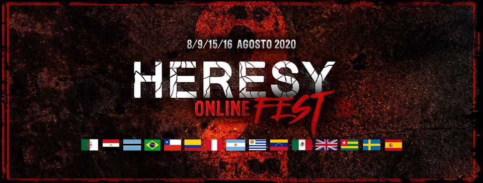 Se anuncia segunda edición del HERESY ONLINE FEST Se anuncia segunda edición del HERESY ONLINE FEST