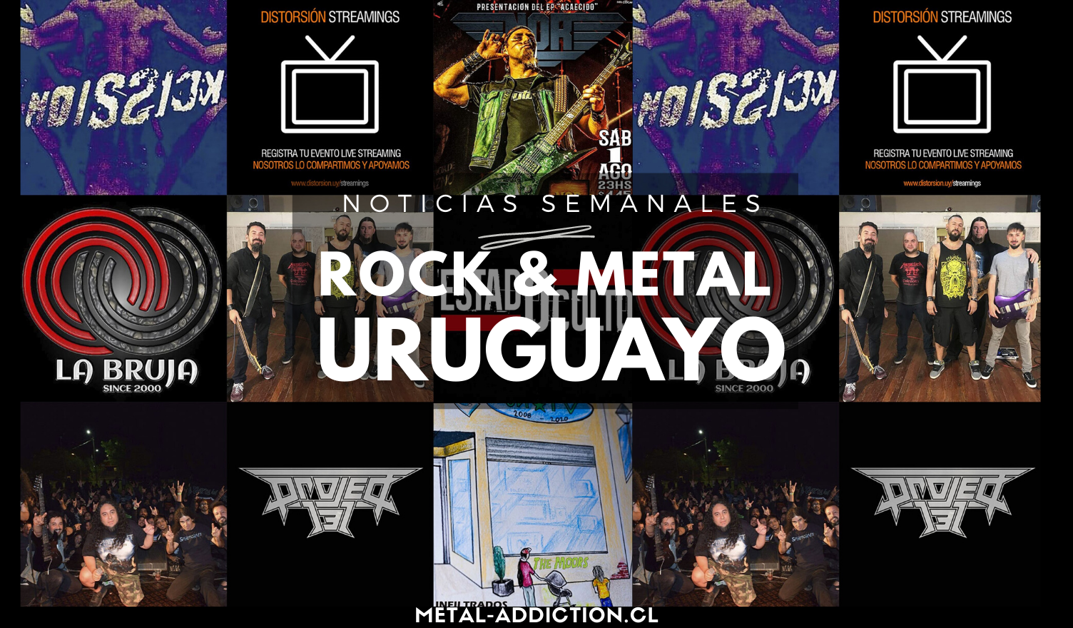 Novedades del ROCK y METAL URUGUAYO: 06 al 12 de Julio 2020 Novedades del ROCK y METAL URUGUAYO: 06 al 12 de Julio 2020