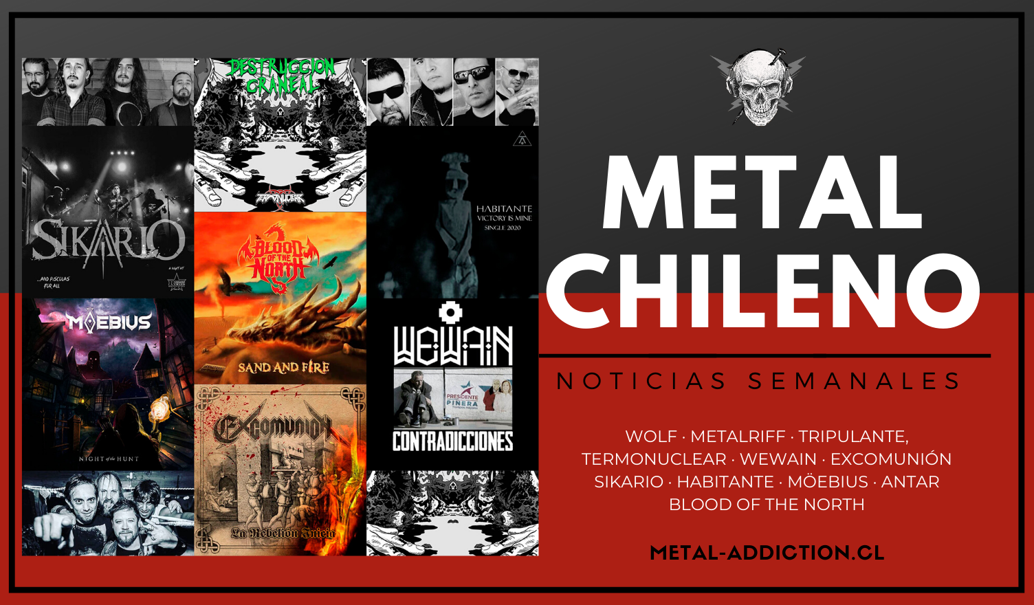Novedades del Metal Chileno: del 26 de Junio al 03 de Julio.