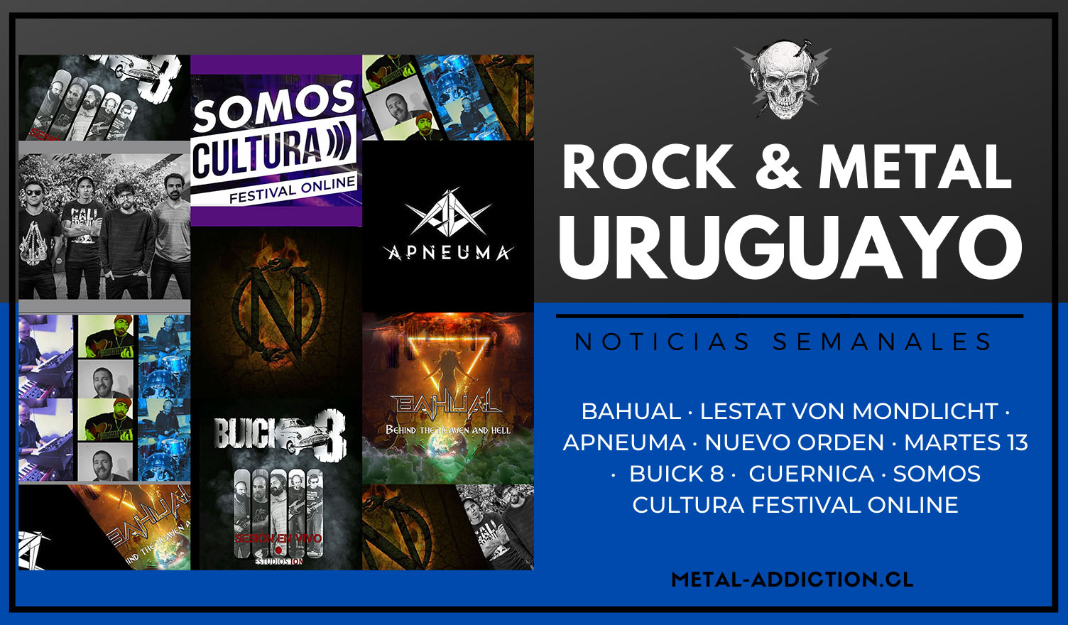 Novedades del ROCK y METAL URUGUAYO: 29 de Junio al 05 de Julio 2020