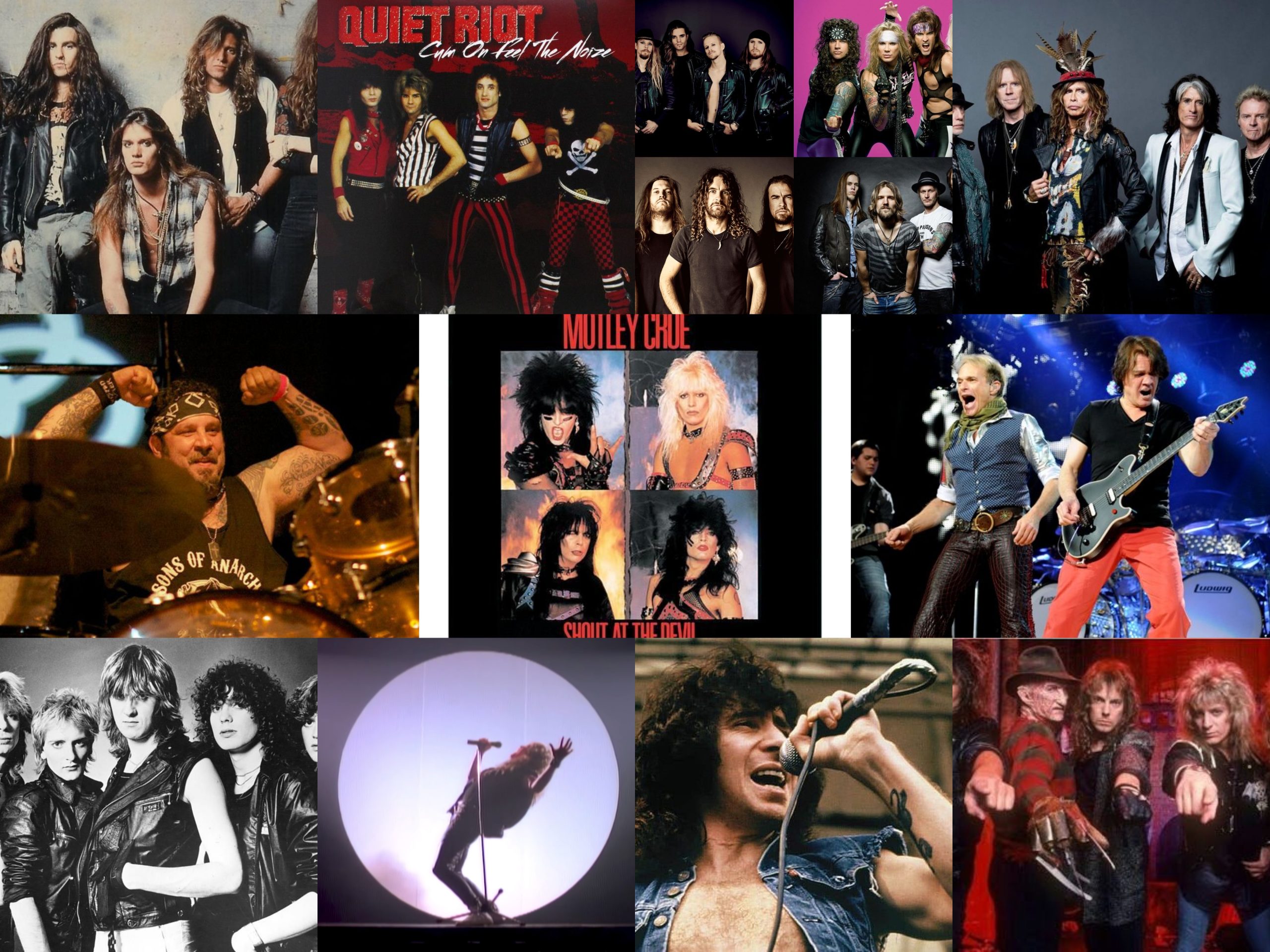 ¿Qué tanto sabes de HARD ROCK y GLAM METAL?