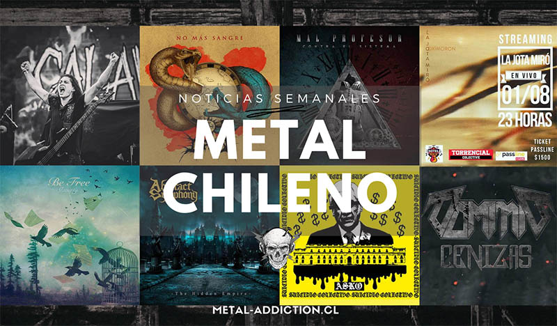 Novedades del Metal & Rock Chileno: del 17 al 24 de Julio.