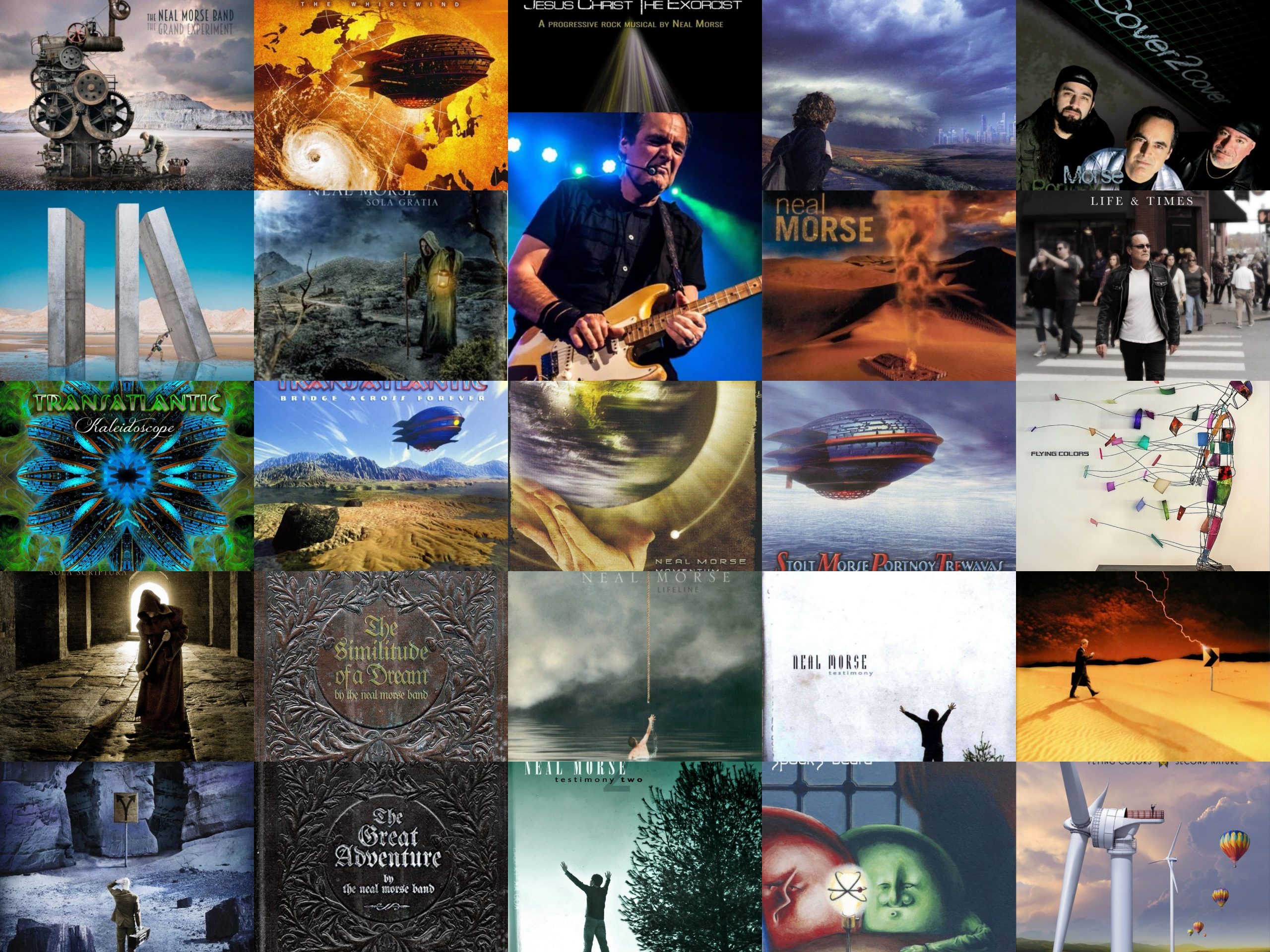 NEAL MORSE cumple 60 años: 10 discos fundamentales de su carrera