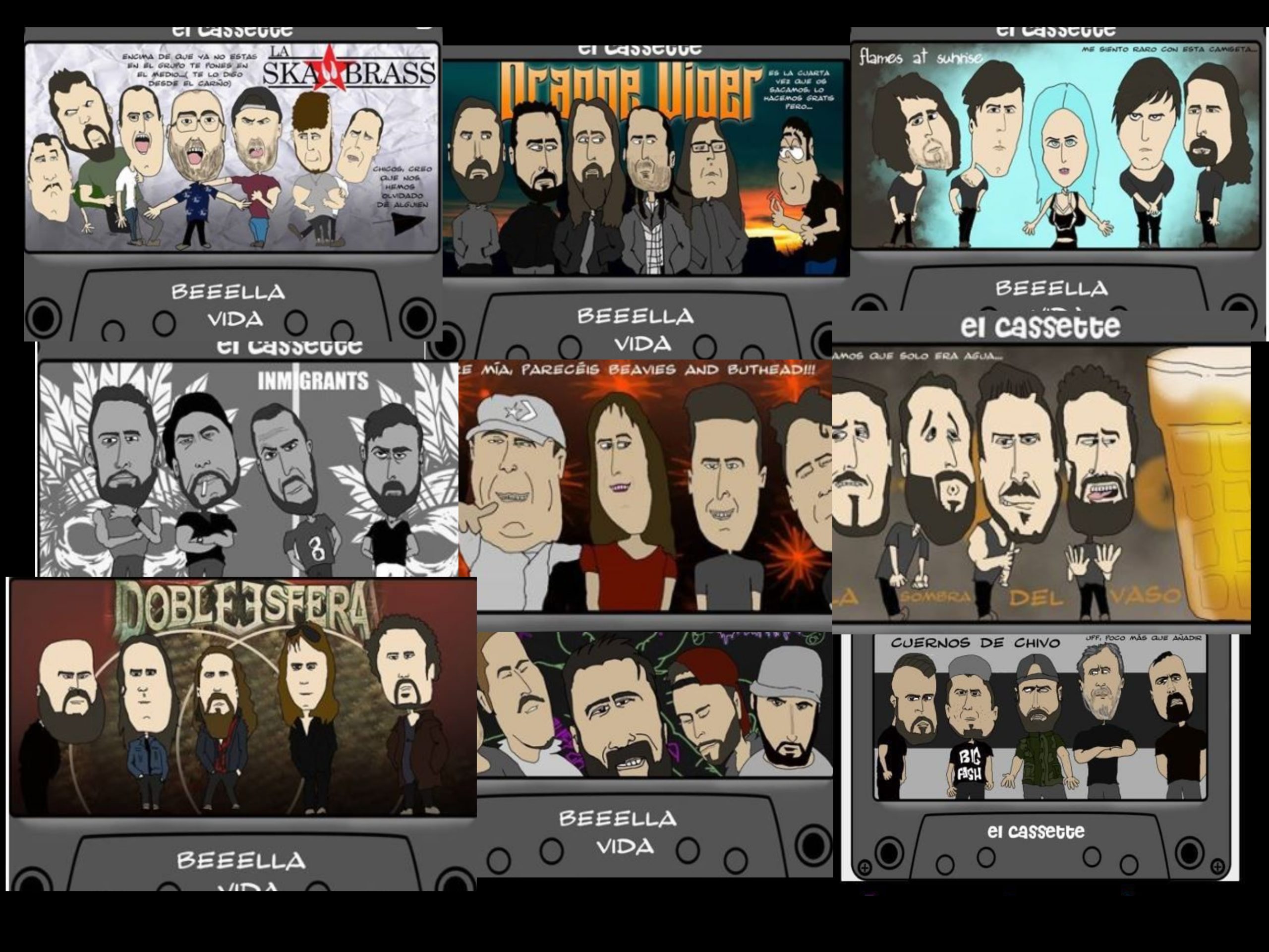 El Cassette Presenta: HELL BOULEVARD, Rock y Goth desde Suiza