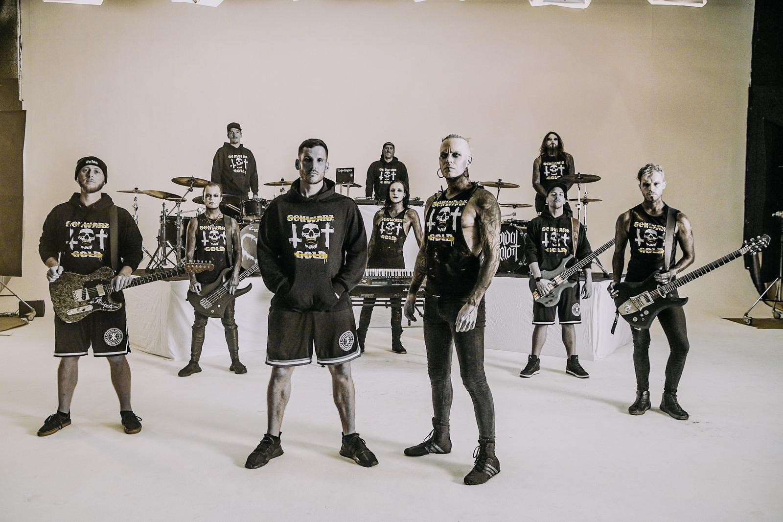 LORD OF THE LOST y SWISS & DIE ANDERN estrenan  “Schwarz Tot Gold”