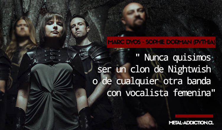 ENTREVISTA: Marc Dyos – Sophie Dorman (Pythia)