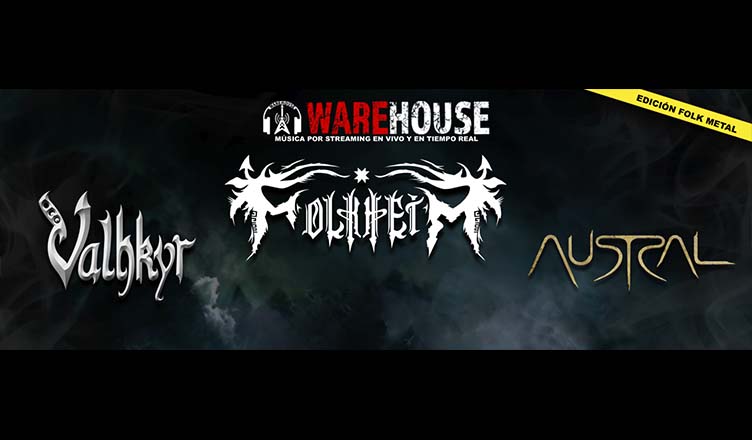 AUSTRAL + VALHKYR + FOLKHEIM Live Session próximo 24 de Octubre