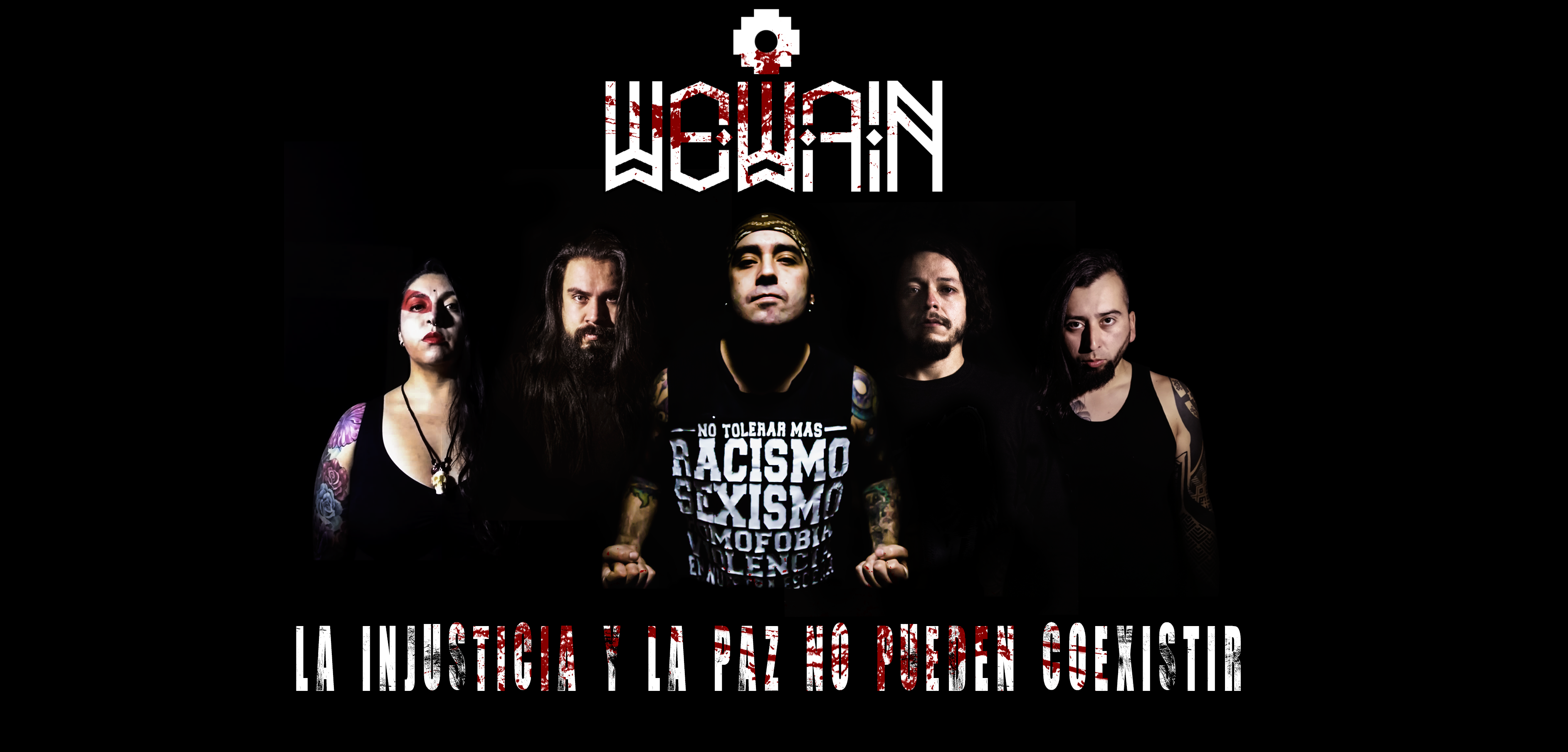WEWAIN lanzan nuevo disco “La Injusticia y la Paz no pueden coexistir” WEWAIN lanzan nuevo disco “La Injusticia y la Paz no pueden coexistir”