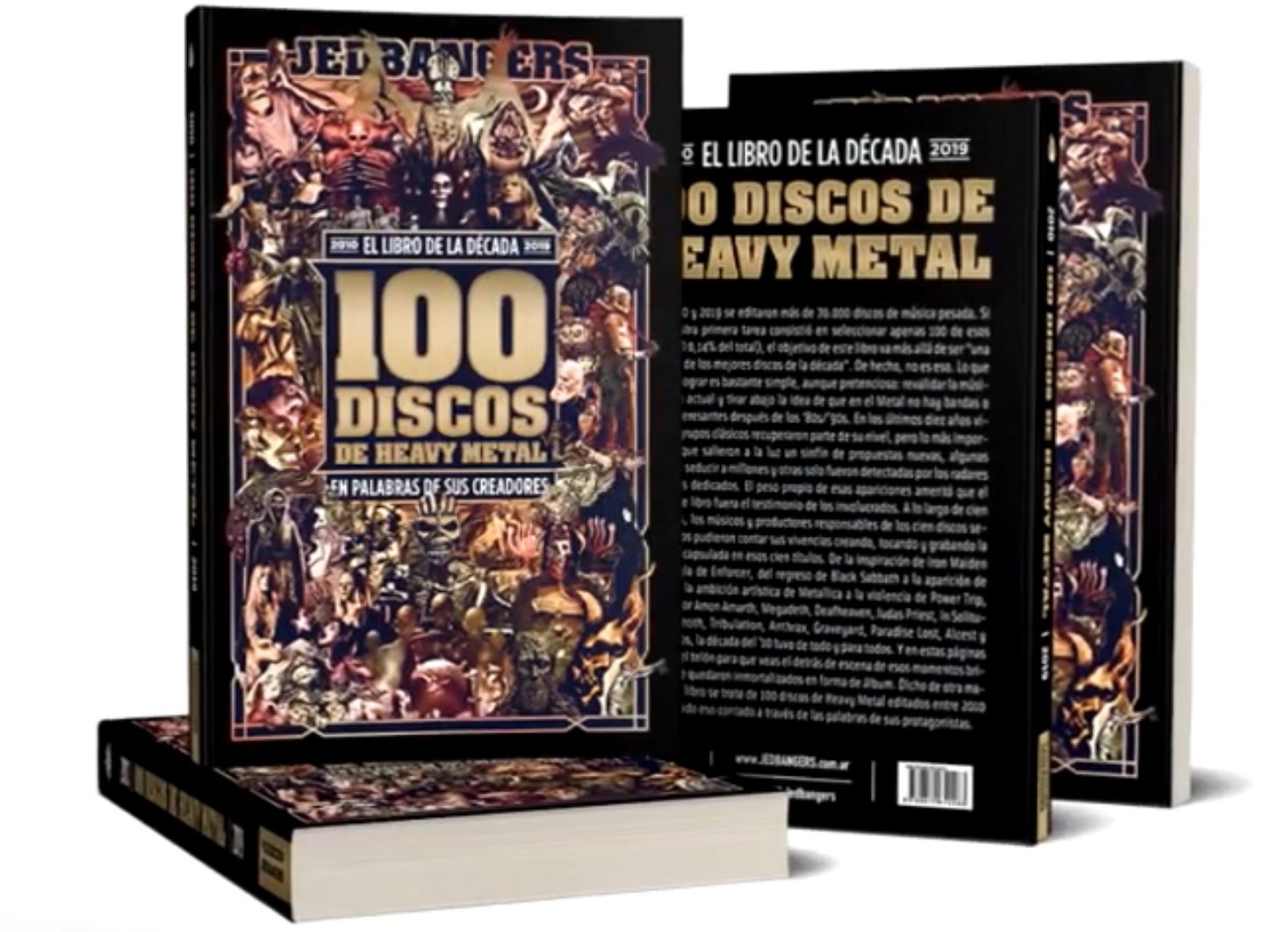 Las 100 bandas de Heavy Metal según Jedbangers