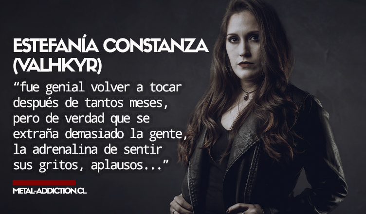 Entrevista: Estefanía Constanza (Valhkyr)