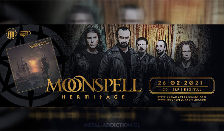 MOONSPELL: detalles de su próximo trabajo y nuevo single