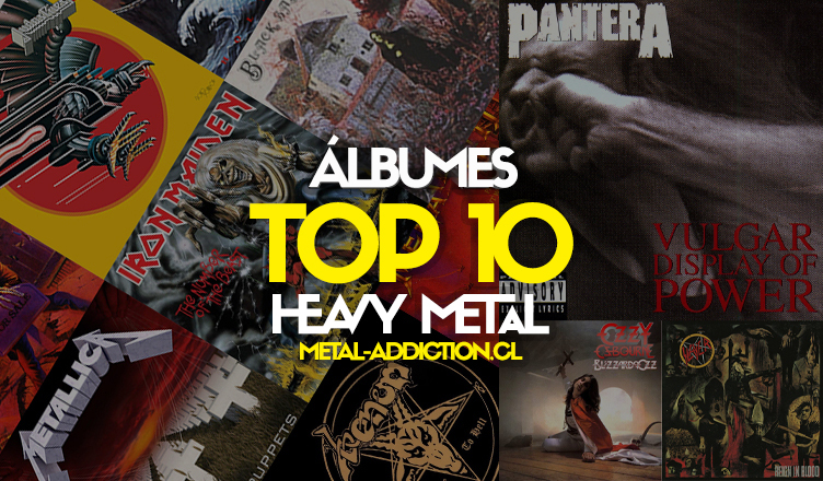Los 10 álbumes de Heavy Metal más influyentes a la fecha.
