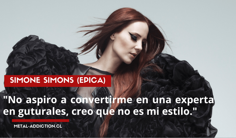 ENTREVISTA: Simone Simons (EPICA)