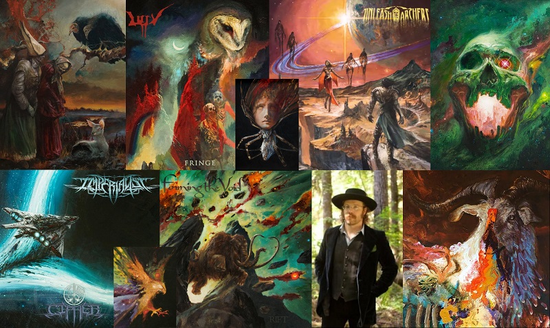 ILUSTRADORES DEL METAL: Adam Burke (Nightjar)