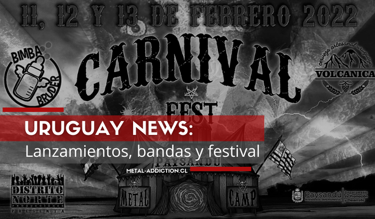 URUGUAY NEWS: Apneuma, Forastero, Carnival Fest Metal Camp ¡y más!