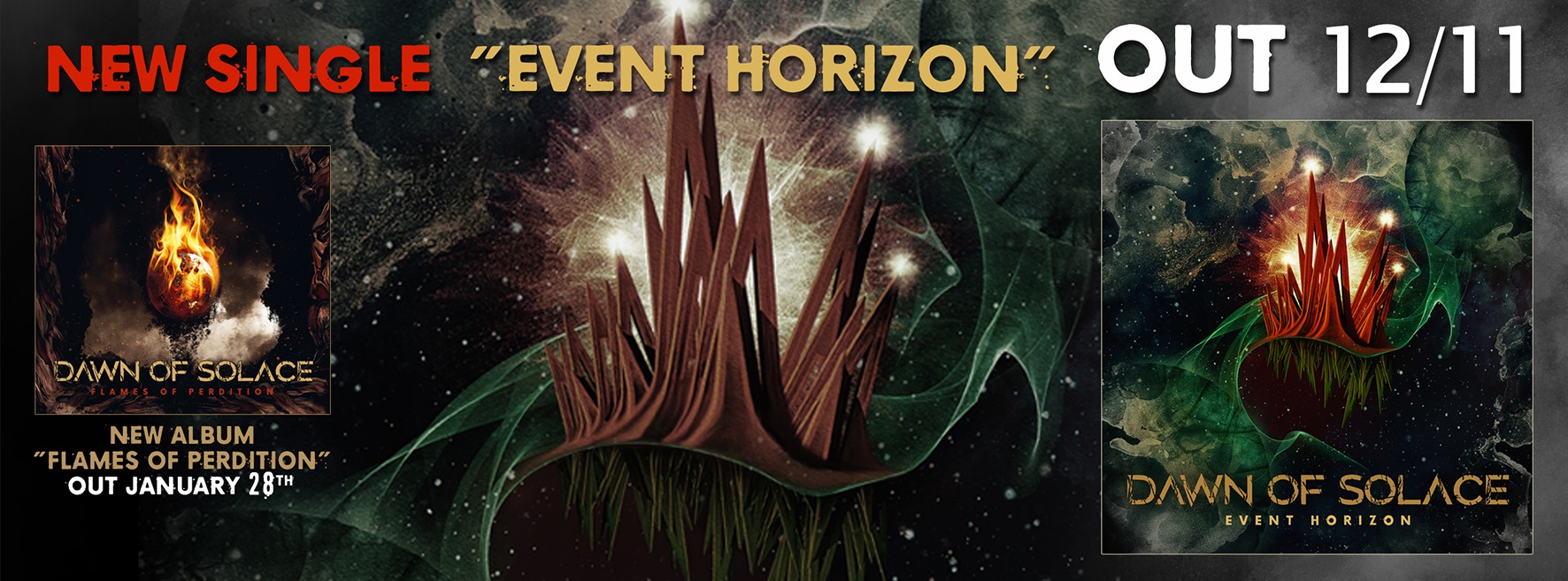 Dawn of Solace estrena single “Event Horizon”