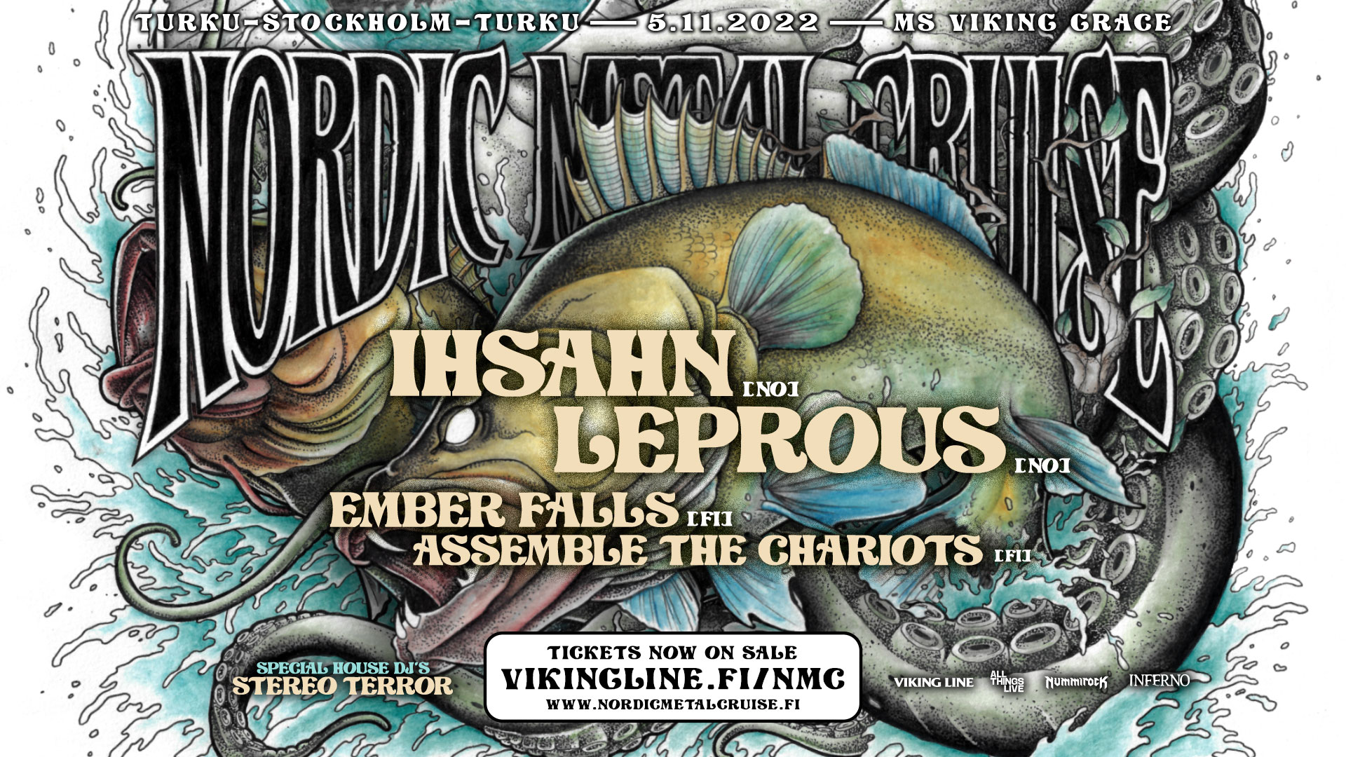 Nordic Metal Cruise 2022 – reprogramado para Noviembre