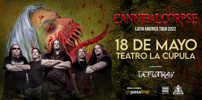 CANNIBAL CORPSE regresa a Chile