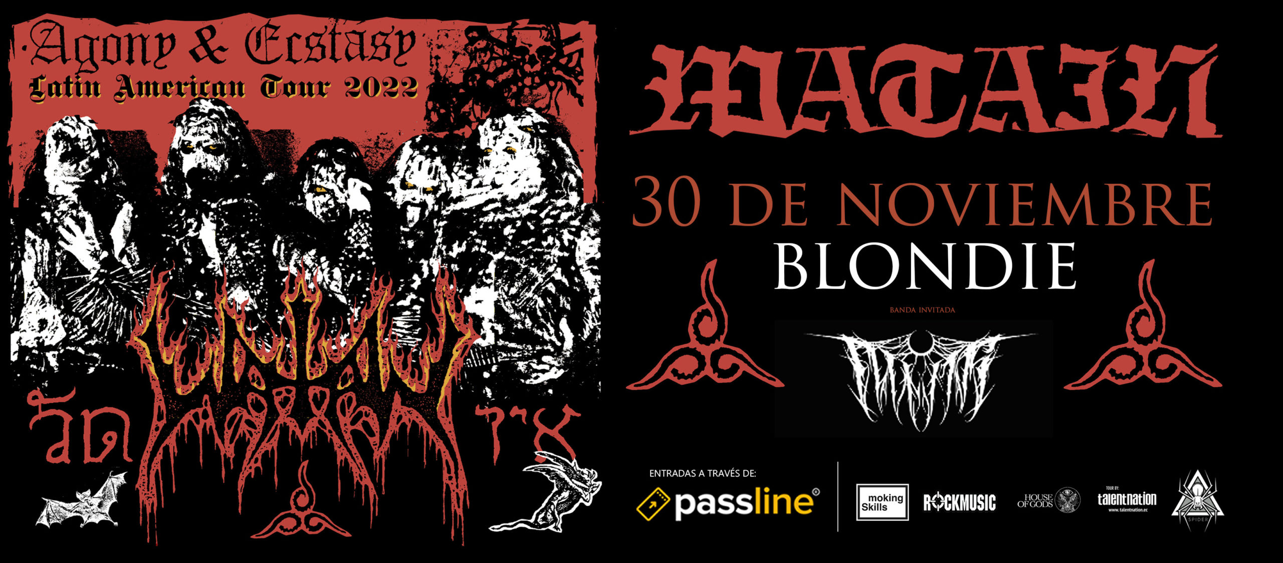 WATAIN regresa a Chile: 30 de Noviembre WATAIN regresa a Chile: 30 de Noviembre