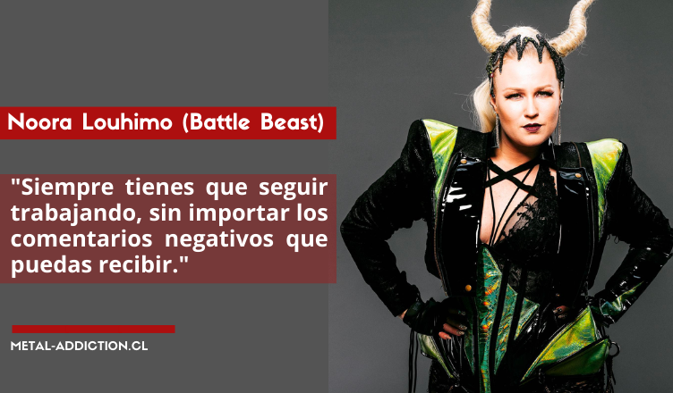ENTREVISTA con Noora Louhimo (Battle Beast)