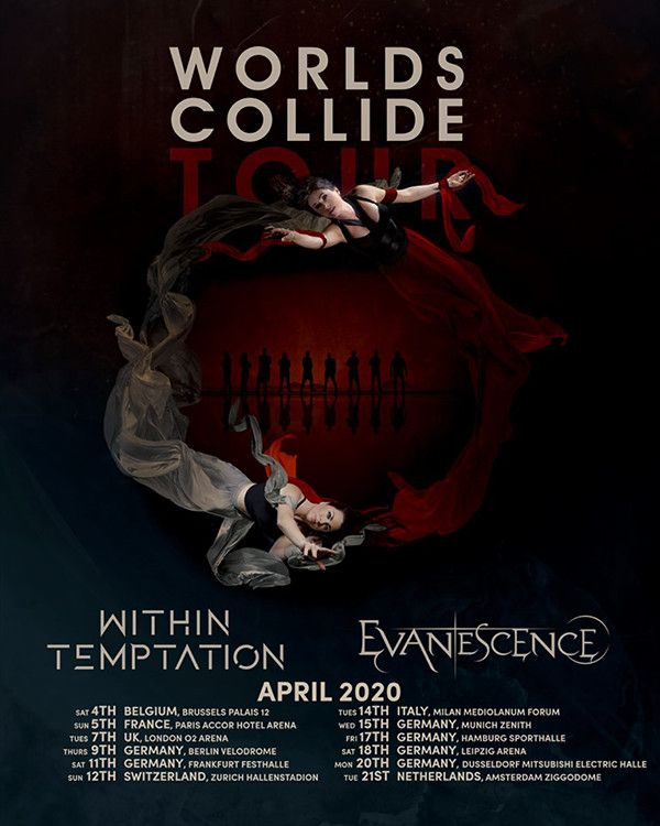Evanescence y Within Temptation anuncian tour conjunto