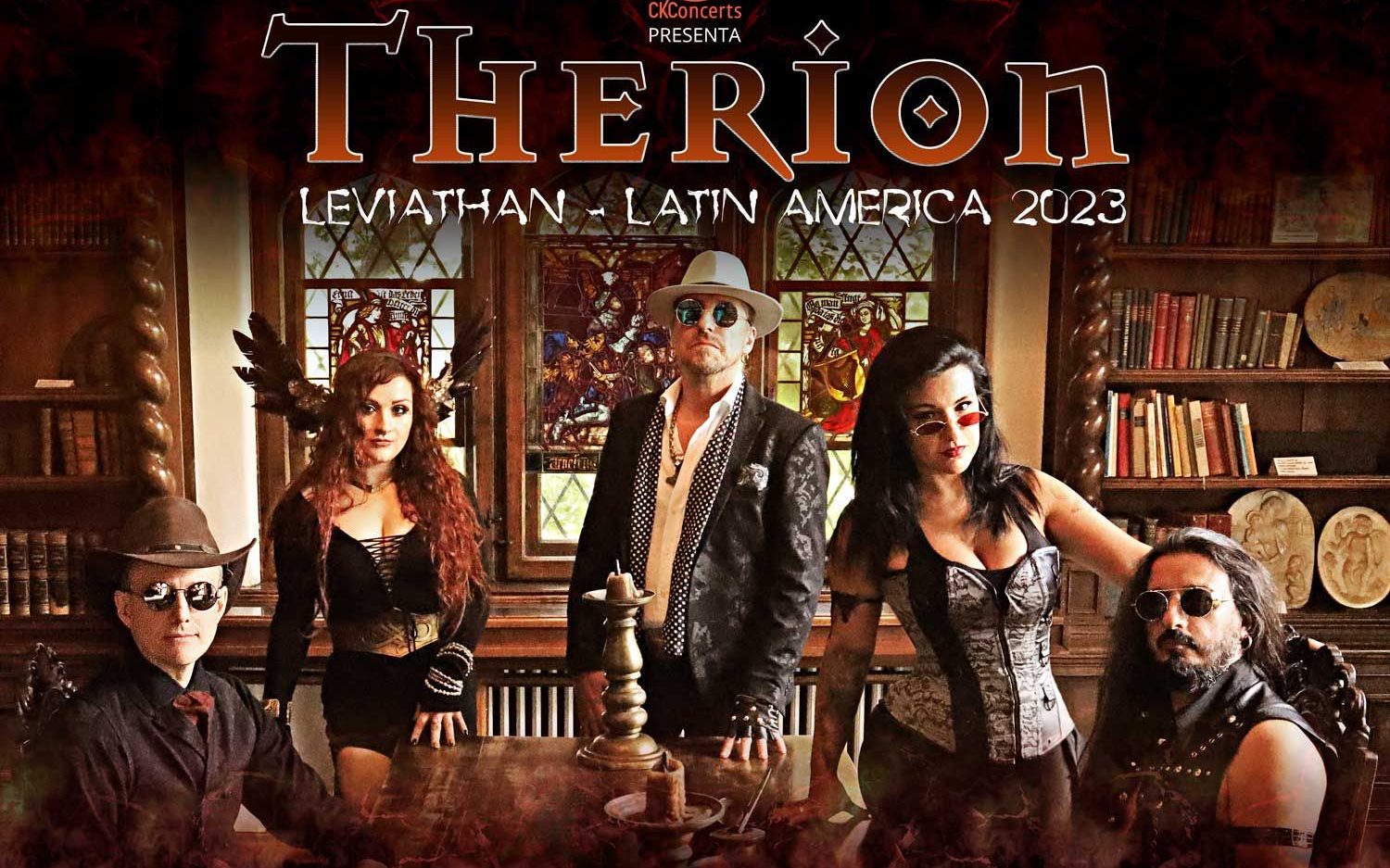 THERION EN CHILE – Fecha, Lugar y Precios