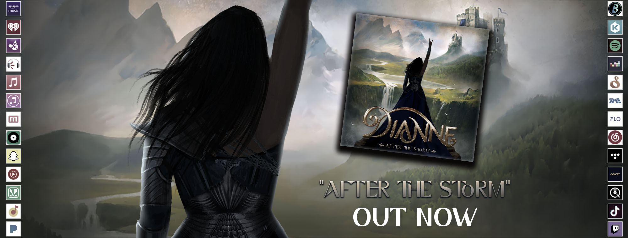 DIANNE estrena su debut con el single y video After the Storm