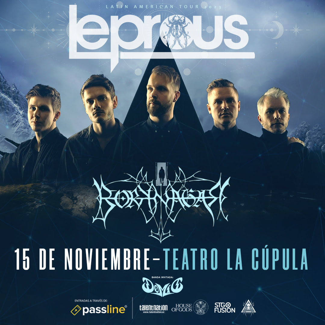 <strong>Leprous regresa a Chile en concierto junto a Borknagar</strong>