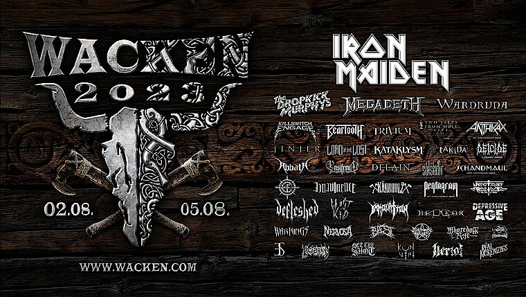 Wacken Open Air 2023: Más bandas confirmadas!