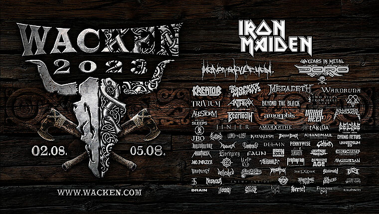 Wacken Open Air: 10 bandas se suman a la edición 2023 Wacken Open Air: 10 bandas se suman a la edición 2023
