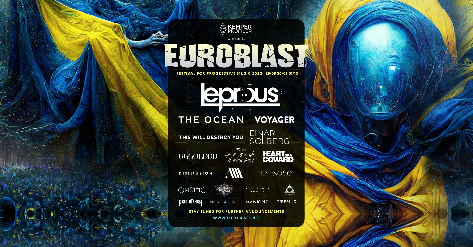 Euroblast anuncia sus primeras bandas para la edición 2023