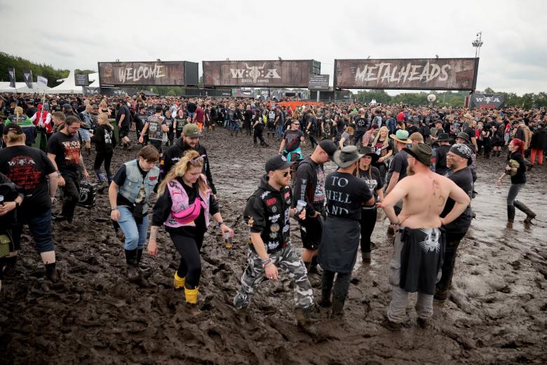 Lluvia y caos en la versión de Wacken 2023