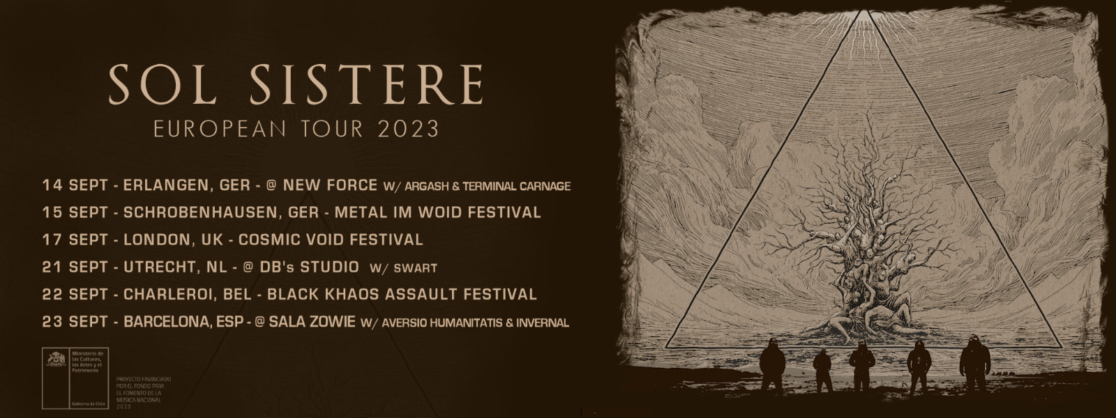 Sol Sistere inicia su gira Europea