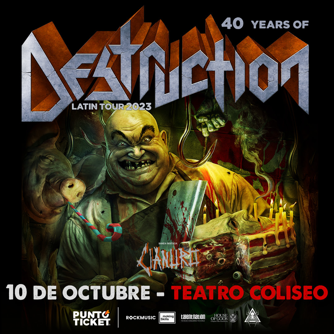Celebrando Cuatro Décadas de Destrucción: A dias del concierto en Chile