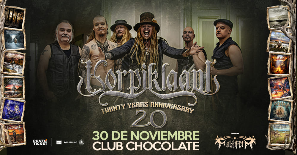 KORPIKLAANI – Especial de Jylhä y Detalles de su esperado regreso a Chile