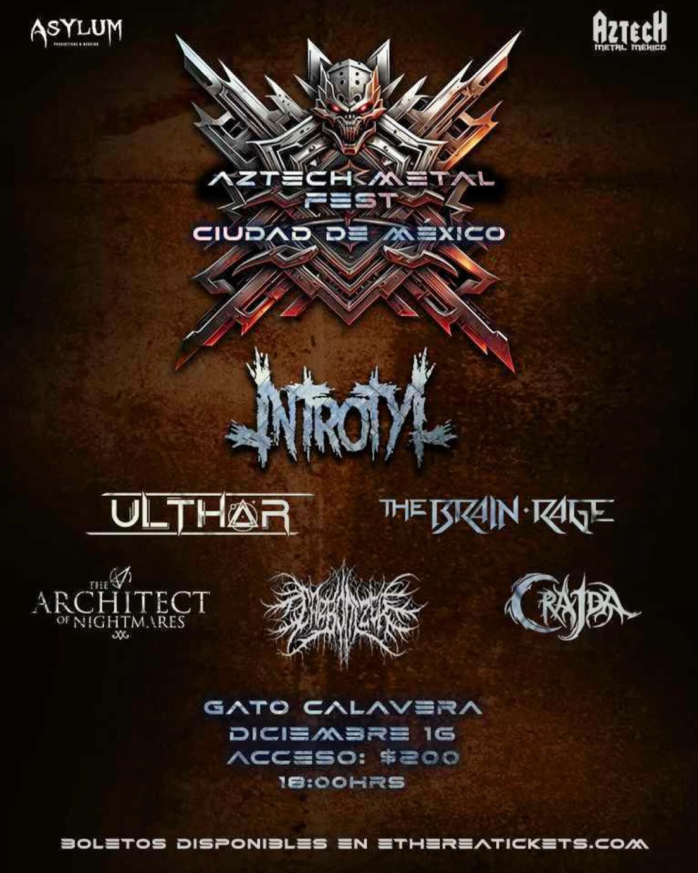 REVIEW Aztech Metal Fest Ciudad de México