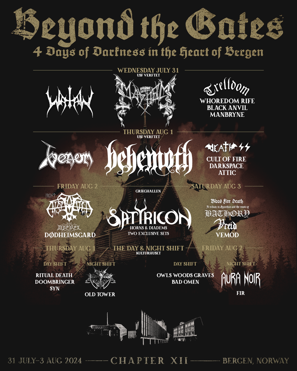 Beyond the Gates anuncia line up completo Beyond the Gates anuncia line up completo