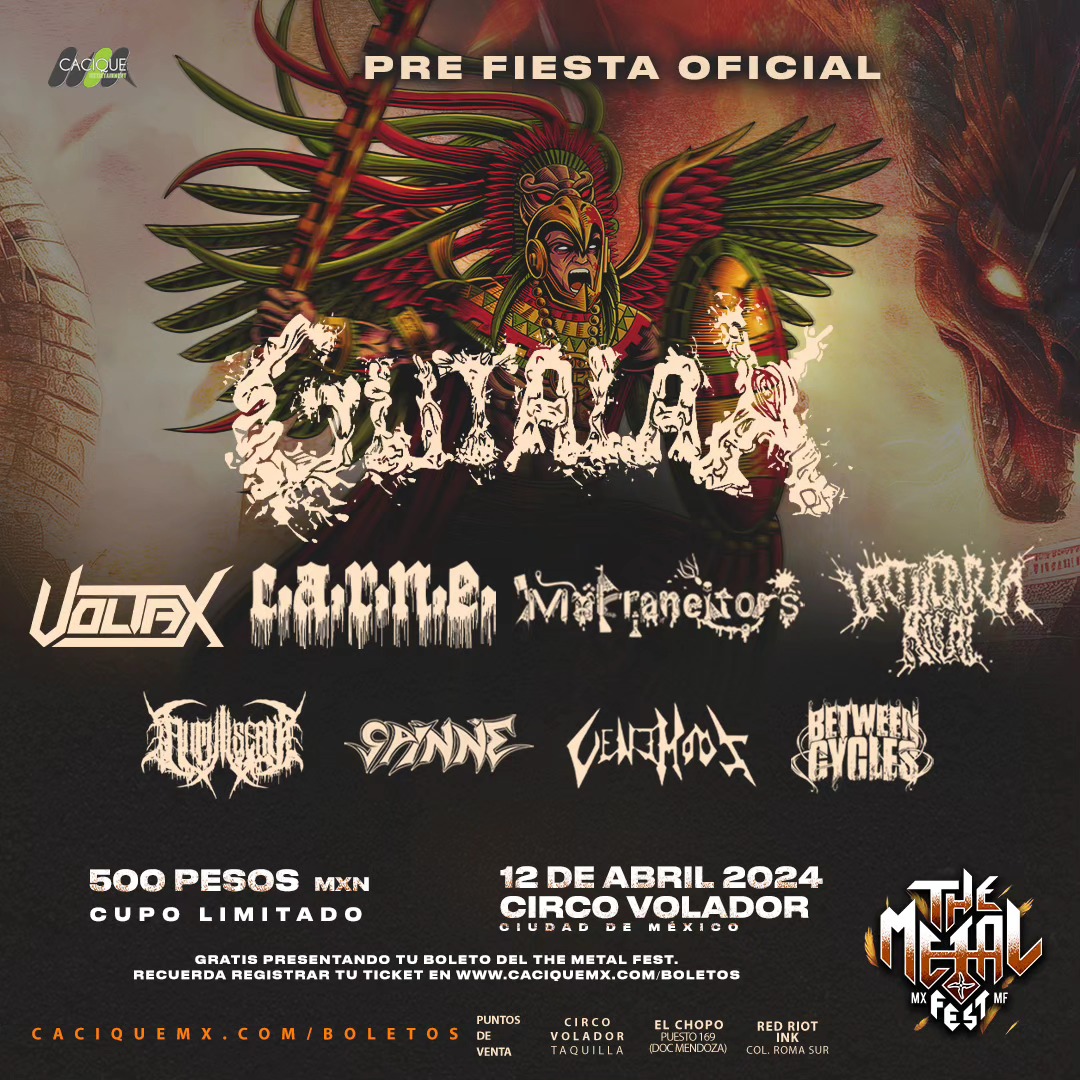 Prefiesta The Metal Fest Mx
