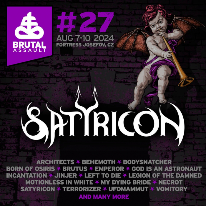 Brutal Assault 2024 da la bienvenida a los titanes del Black Metal: Satyricon