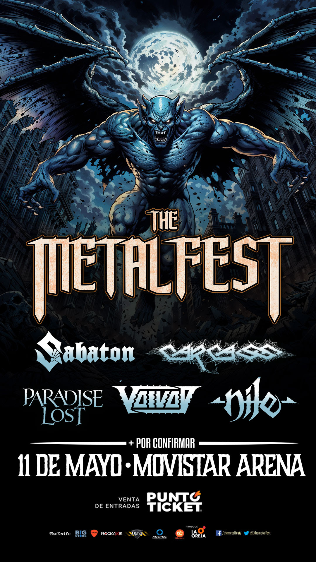 The Metal Fest 2025: La fiesta de la música extrema regresa con fuerza y anuncia los primeros 5 confirmados