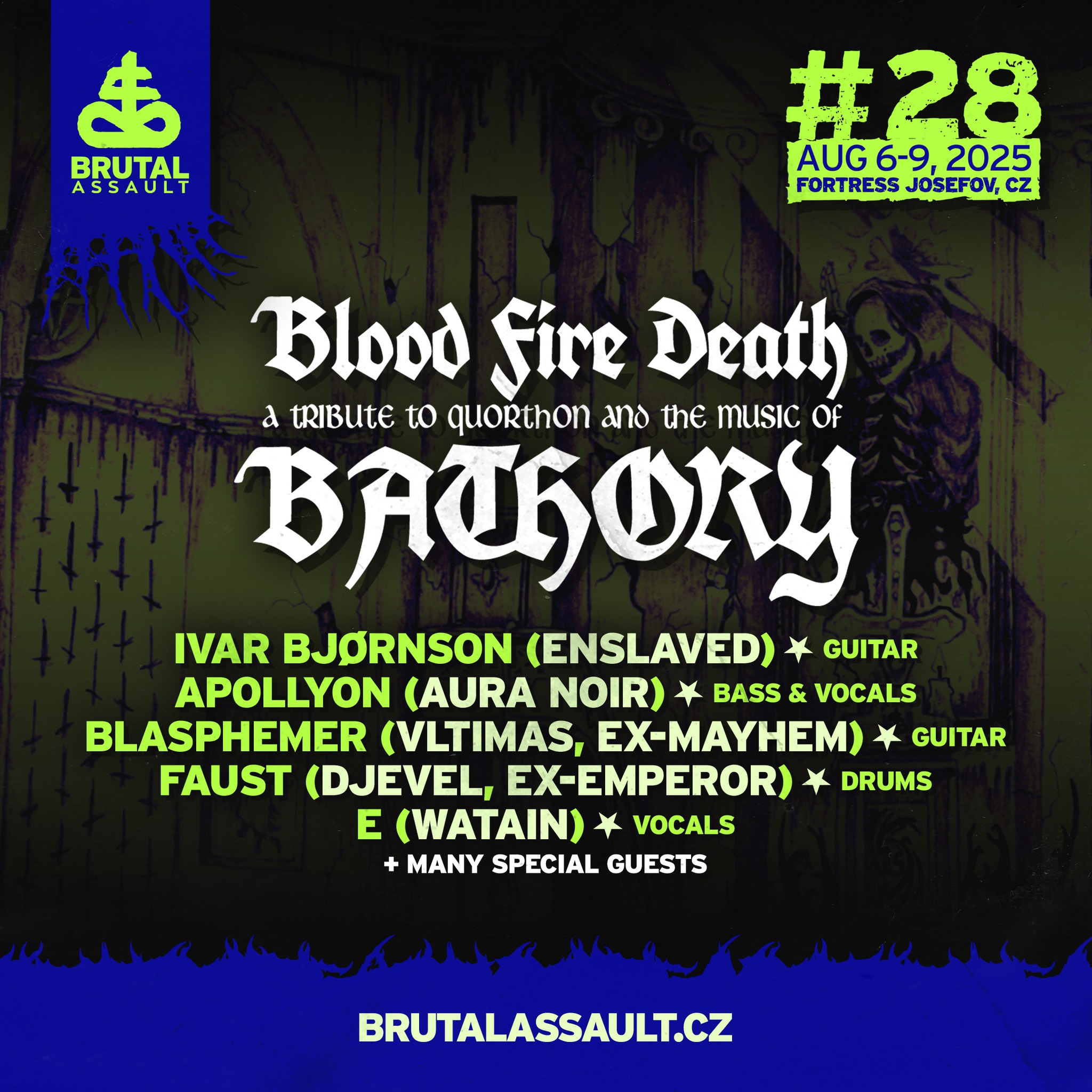 Un Tributo Eterno a Quorthon: Brutal Assault 2025